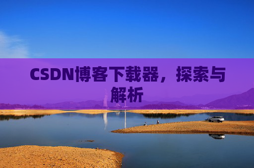 CSDN博客下载器，探索与解析